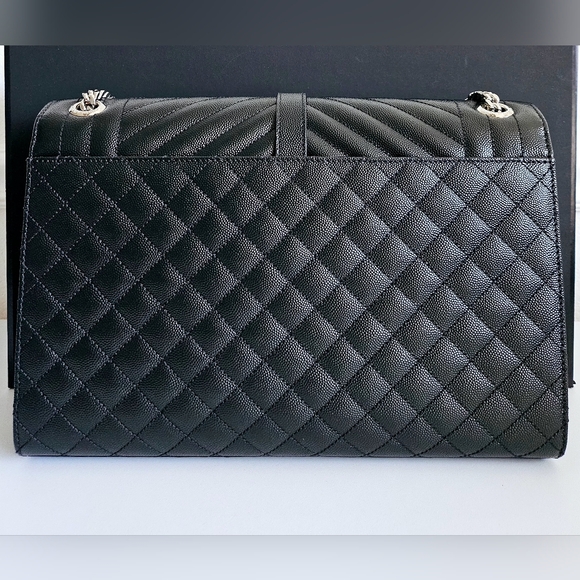 New With Tags Yves Saint Laurent Large Envelope Two-way Bag - Picture 4 of 16